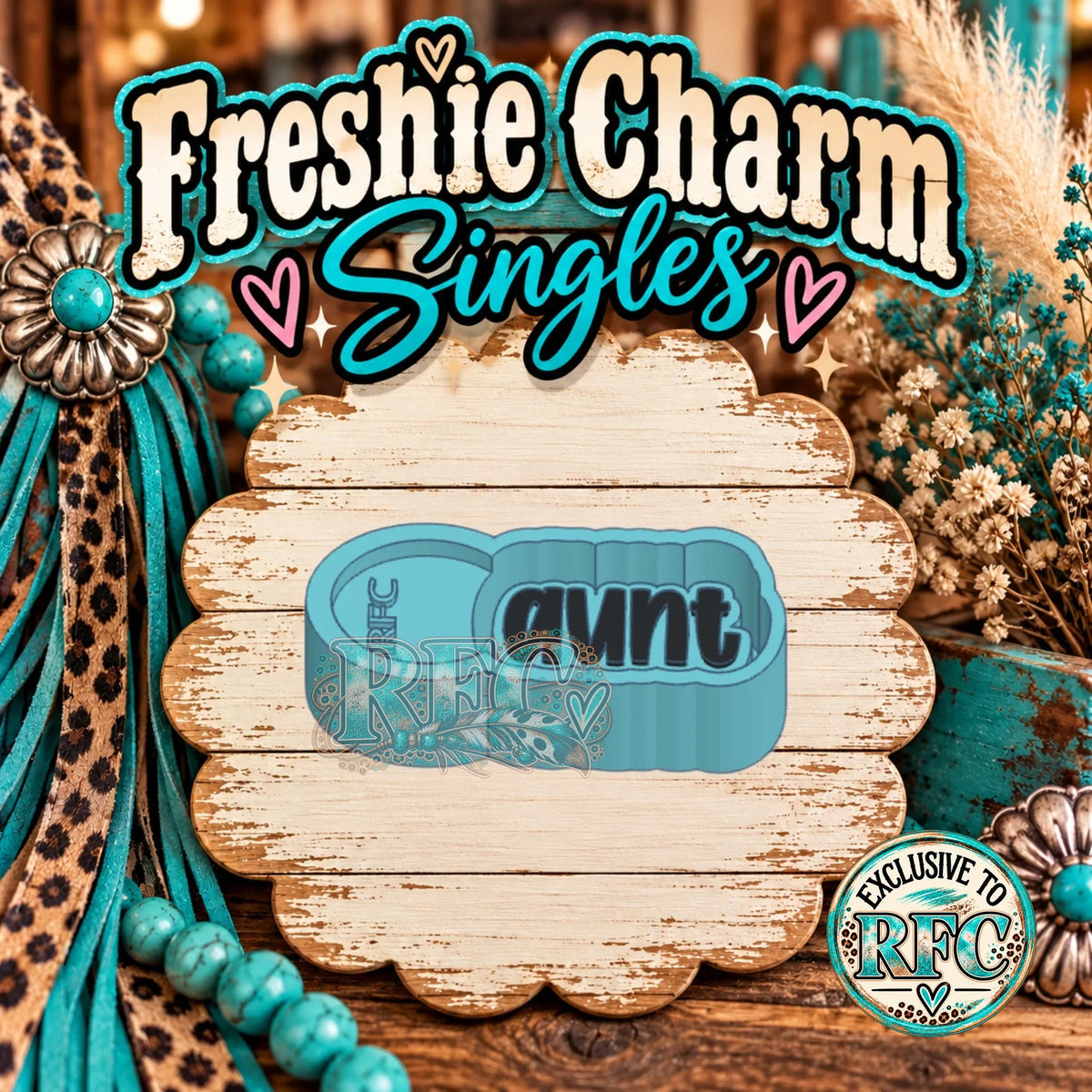 Aunt | Silicone Freshie Charm Single Mold