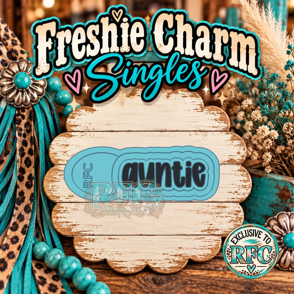 Auntie | Silicone Freshie Charm Single Mold
