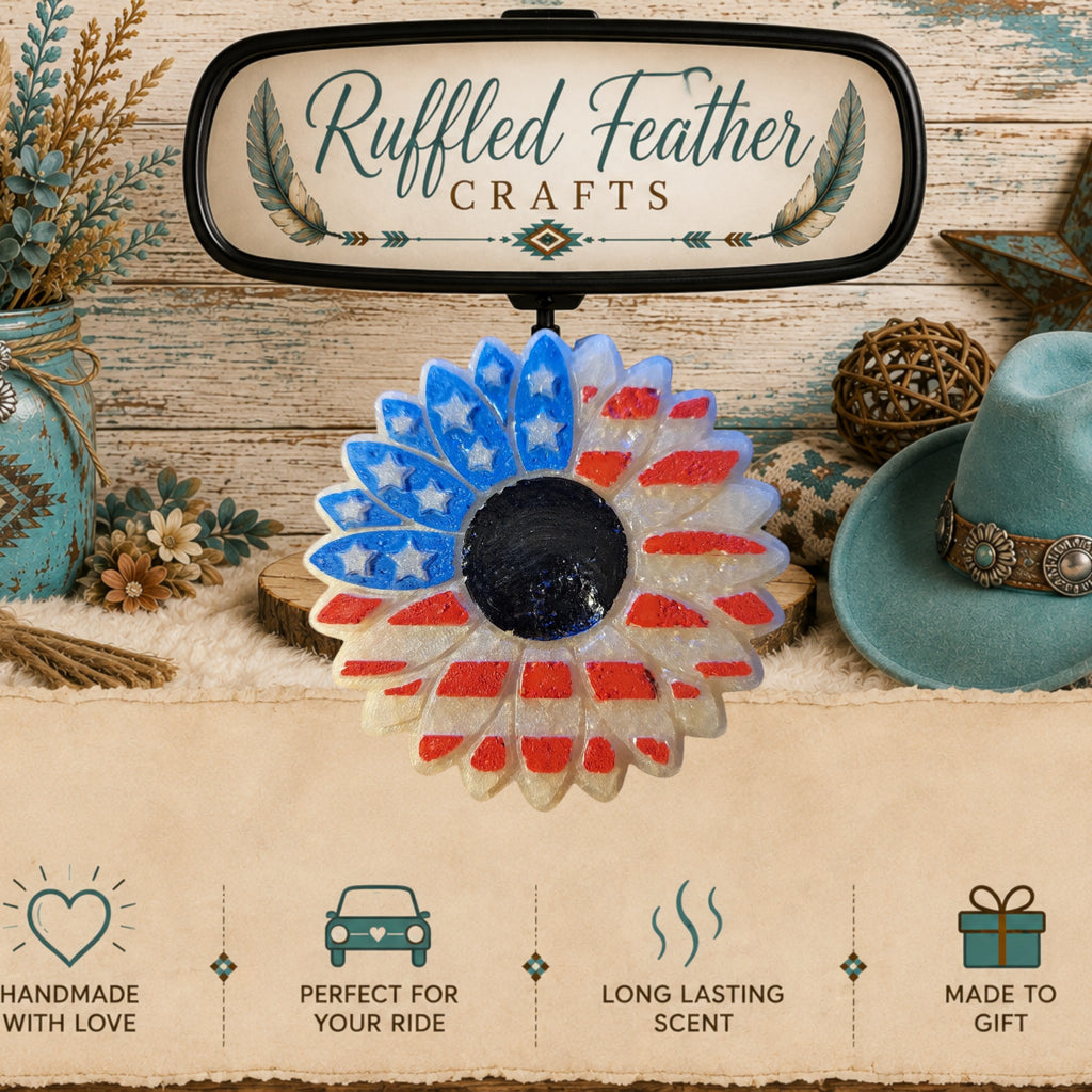 Patriotic Sunflower