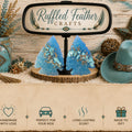 Blue Arrowhead Vent Clip