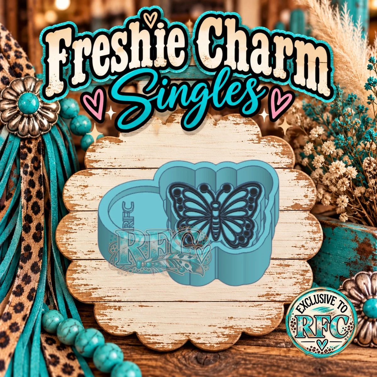 Butterfly | Silicone Freshie Charm Single Mold