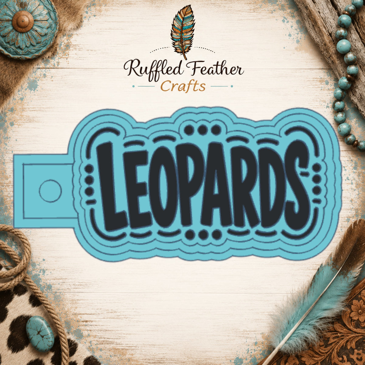 Leopards Freshie Mold