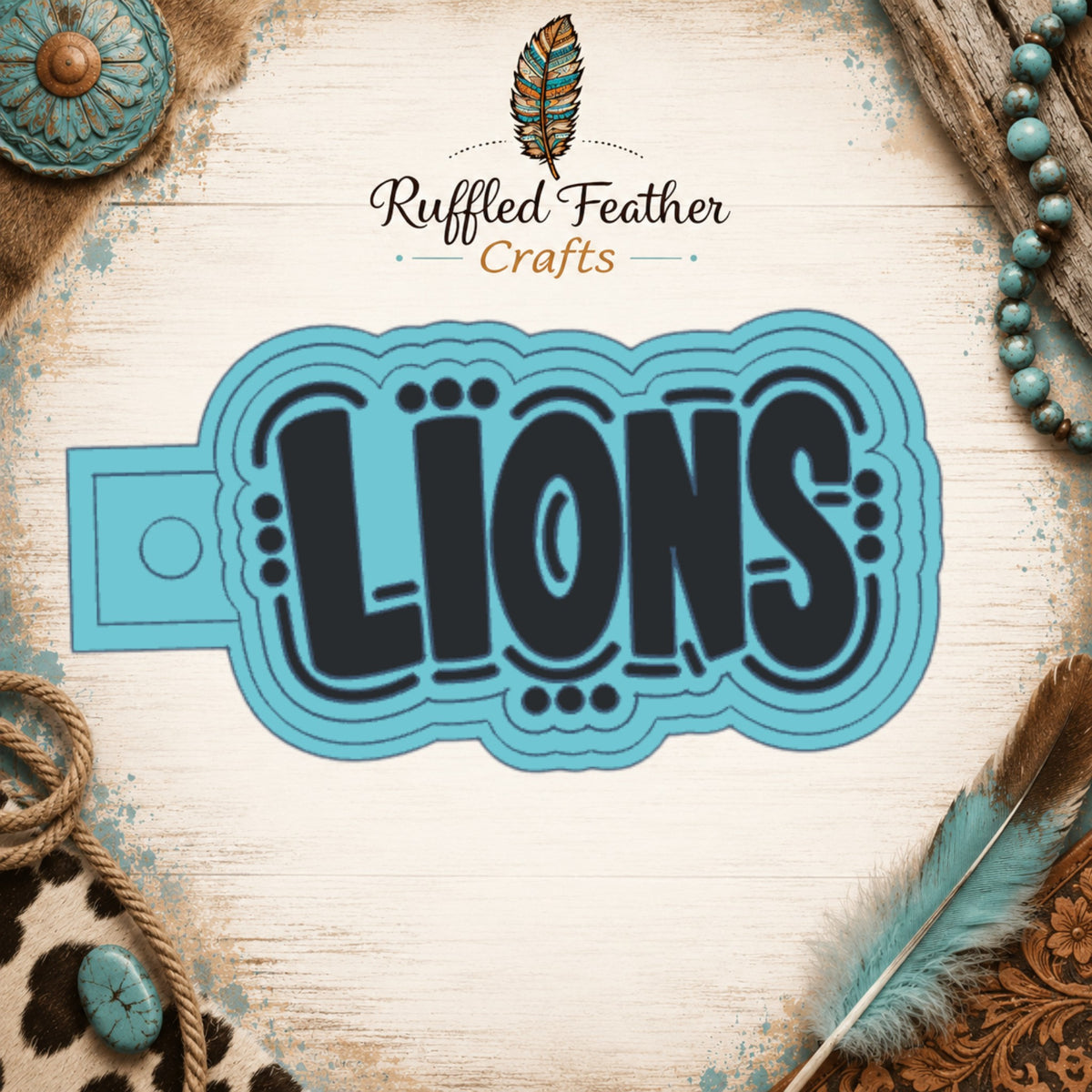 Lions Freshie Mold