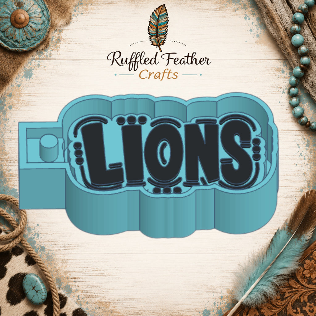 Lions Freshie Mold