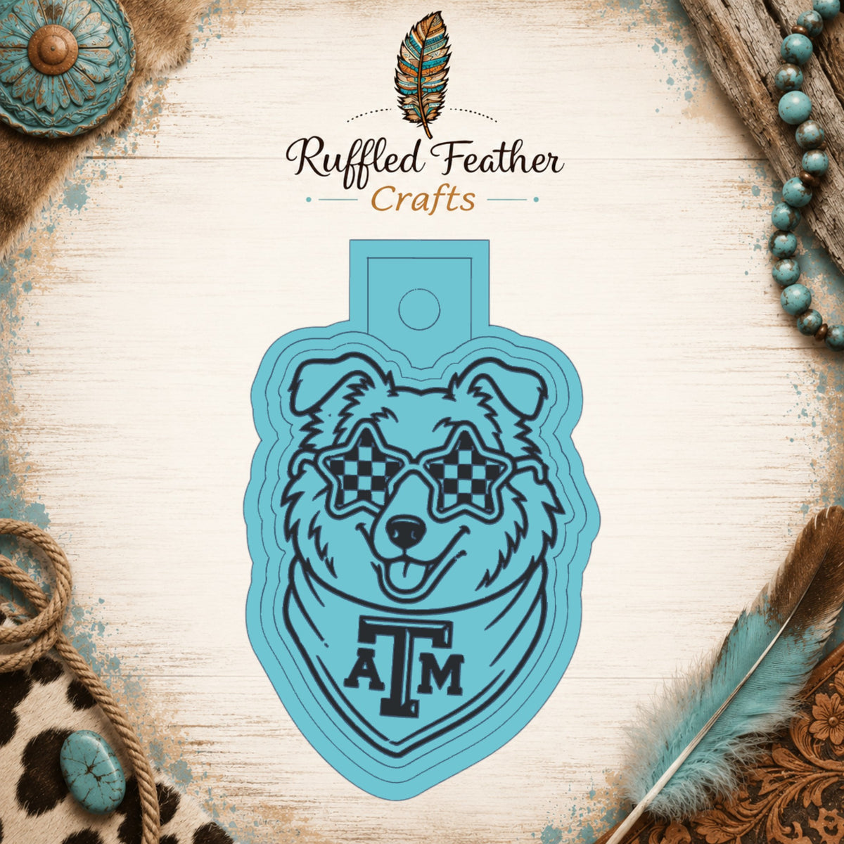 Texas A&M Dog | Silicone Freshie Mold