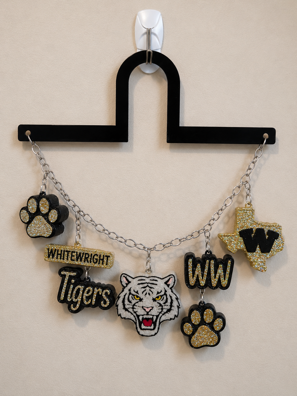 Whitewright Tigers School Spirit Freshie Charm Set | Mini Scented Car Freshies