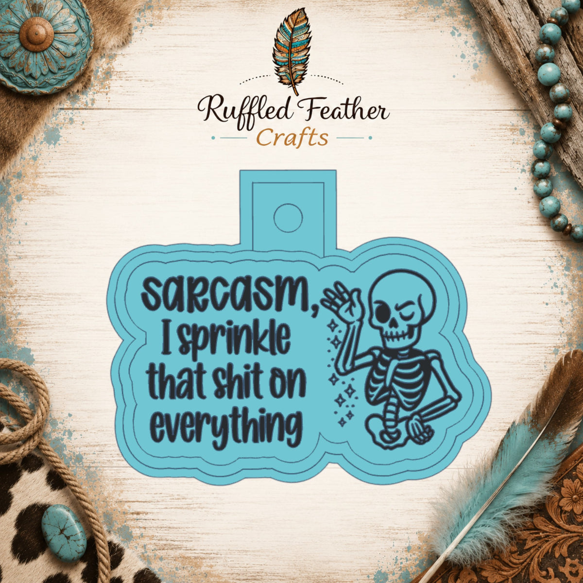 Sarcasm Freshie Mold