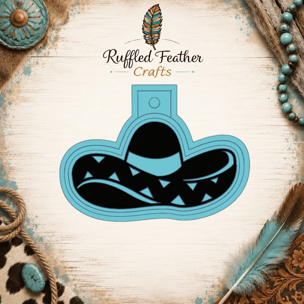 Sombrero Freshie Mold