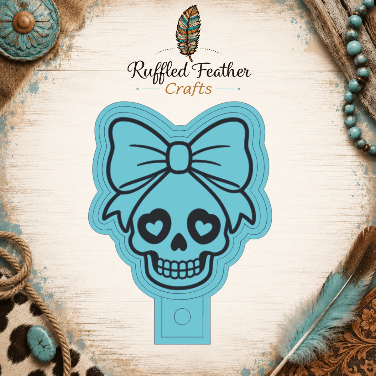 Skeleton Bow Freshie Mold