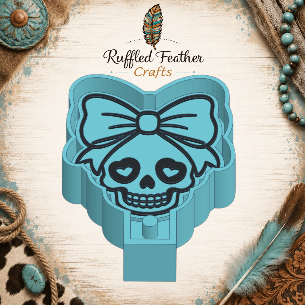 Skeleton Bow Freshie Mold