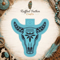 Leopard Longhorn Skull | Silicone Freshie Mold