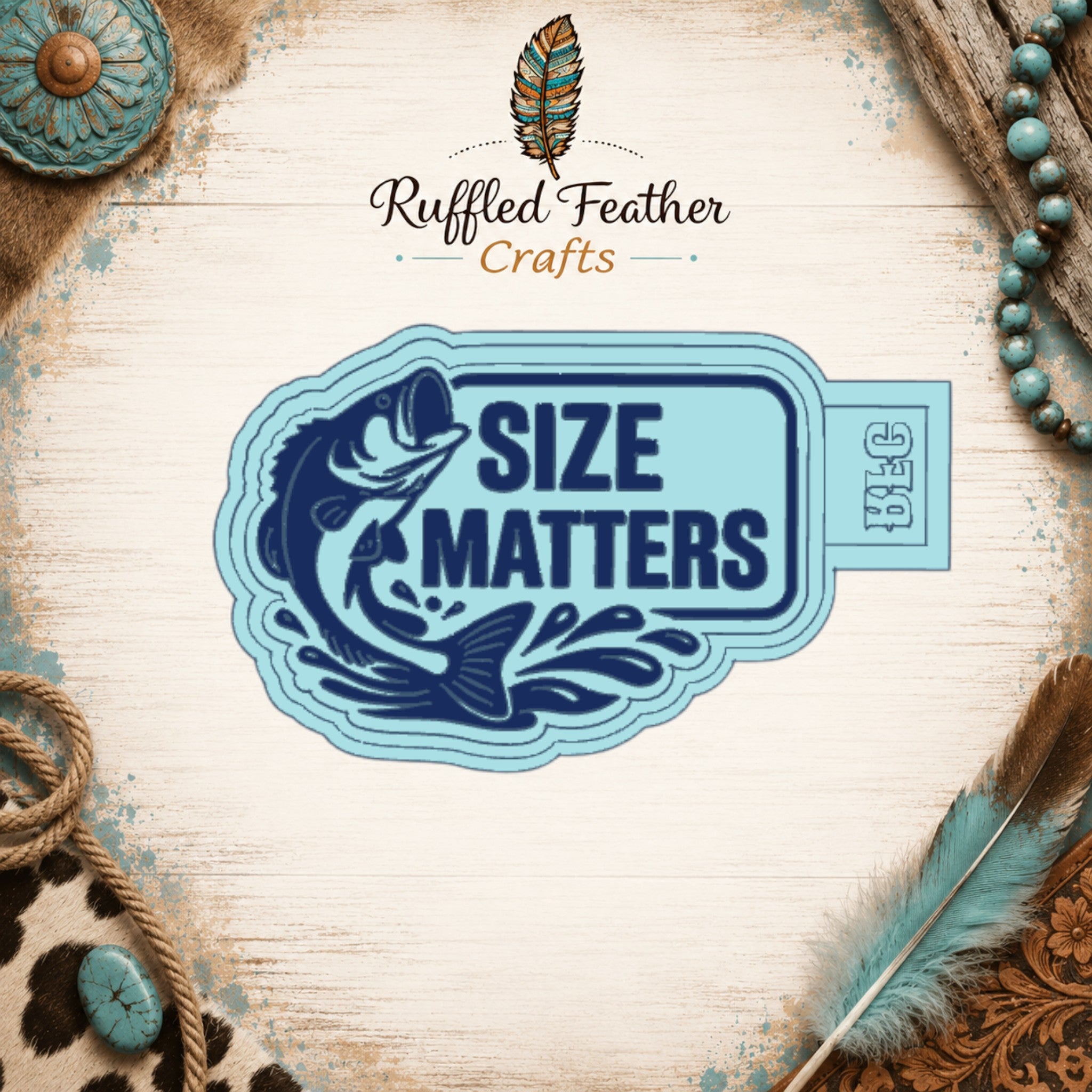 Size Matters Bass Freshie Mold