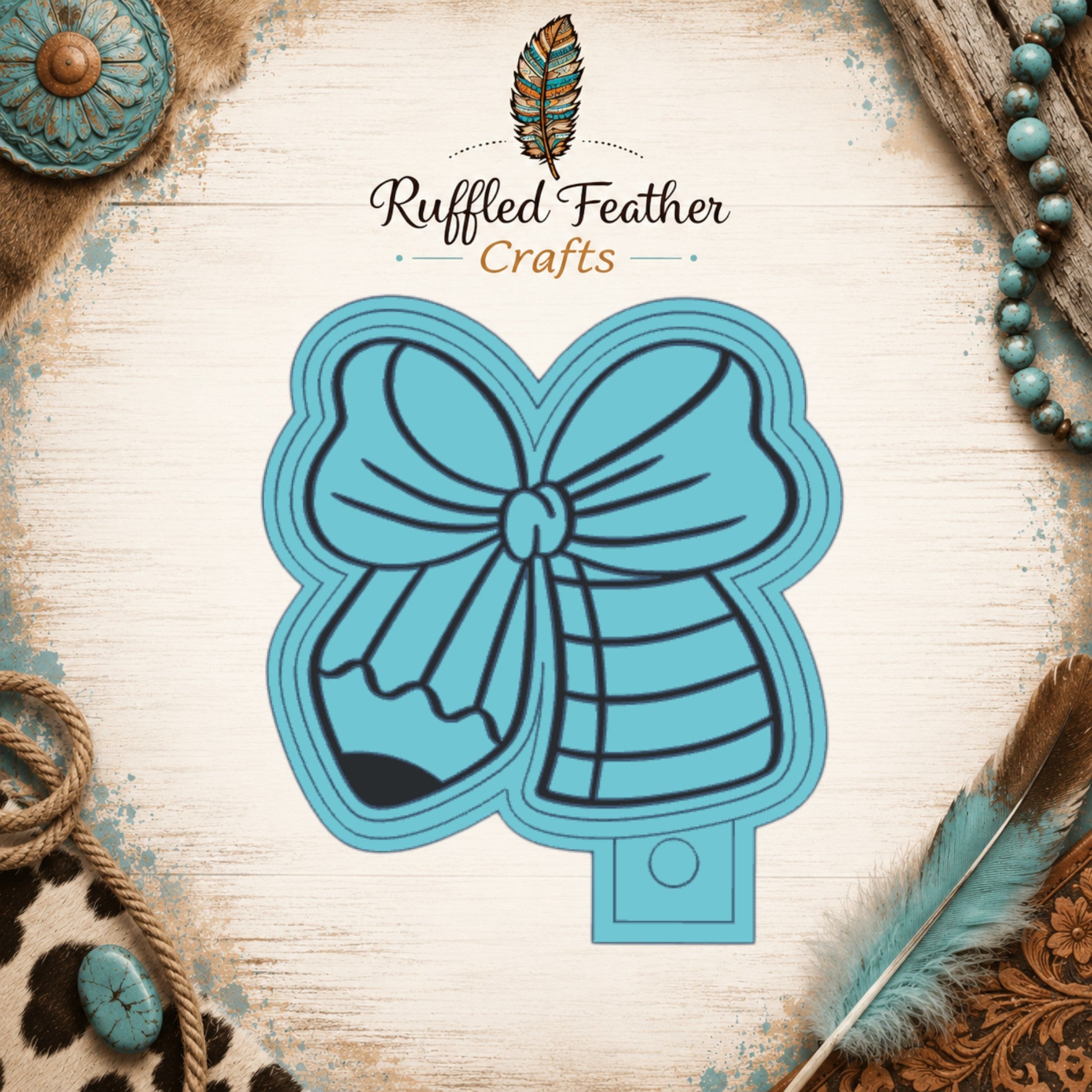 Teacher Bow Freshie Mold