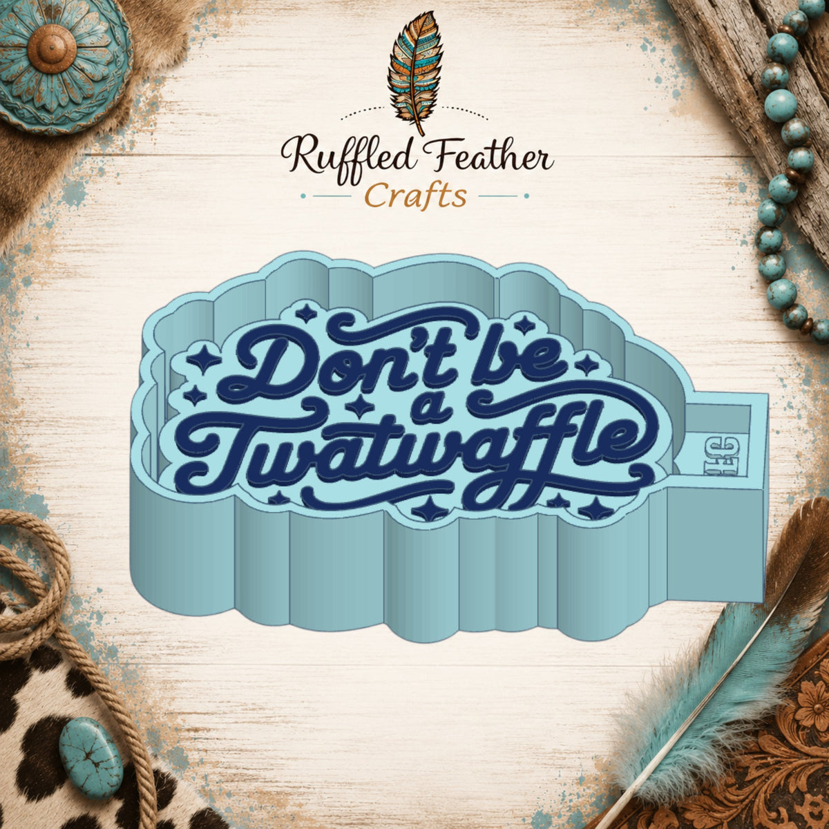 Twatwaffle Freshie Mold