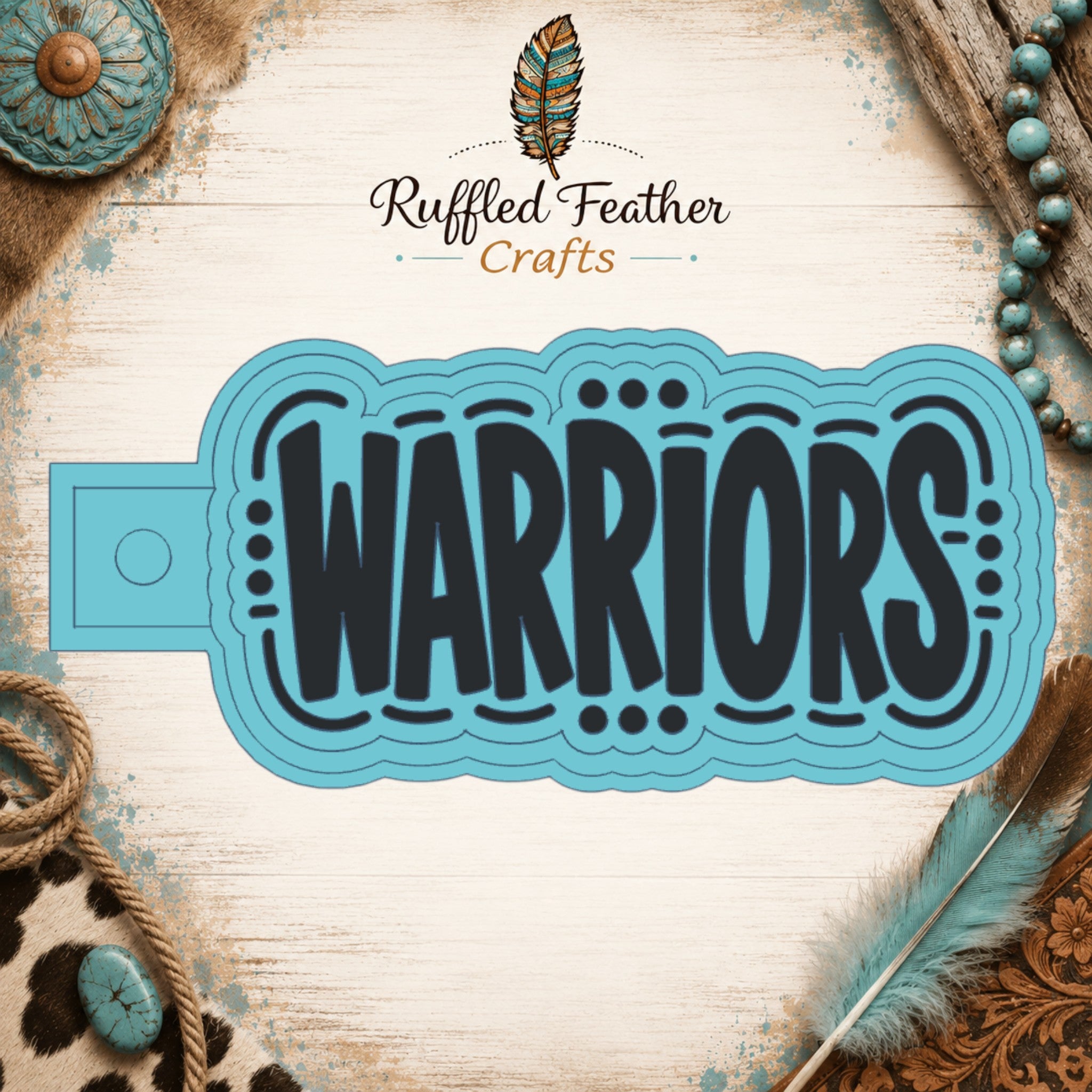 Warriors Freshie Mold