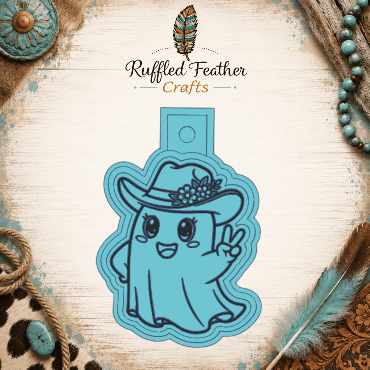 Western Ghost Freshie Mold