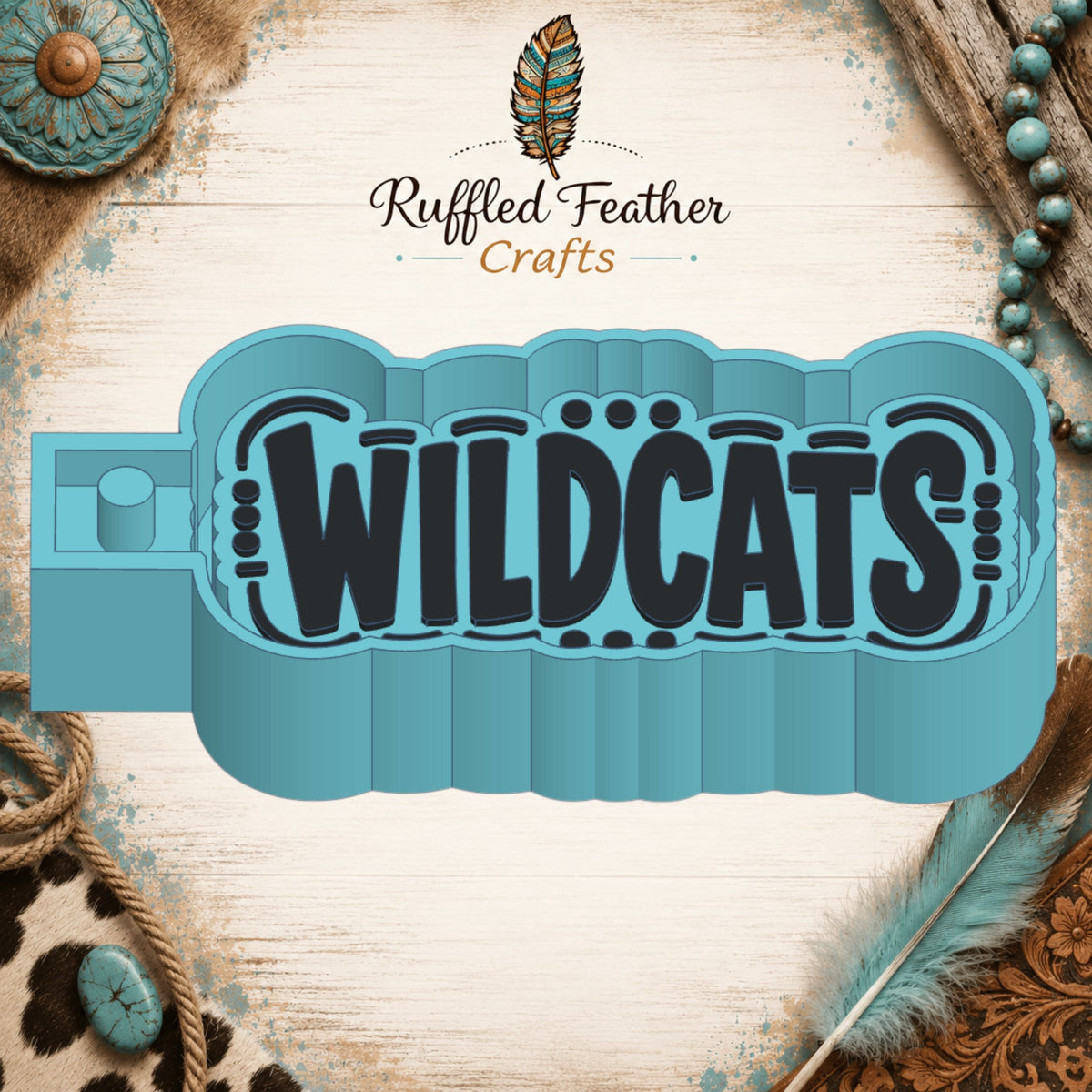 Wildcats Freshie Mold