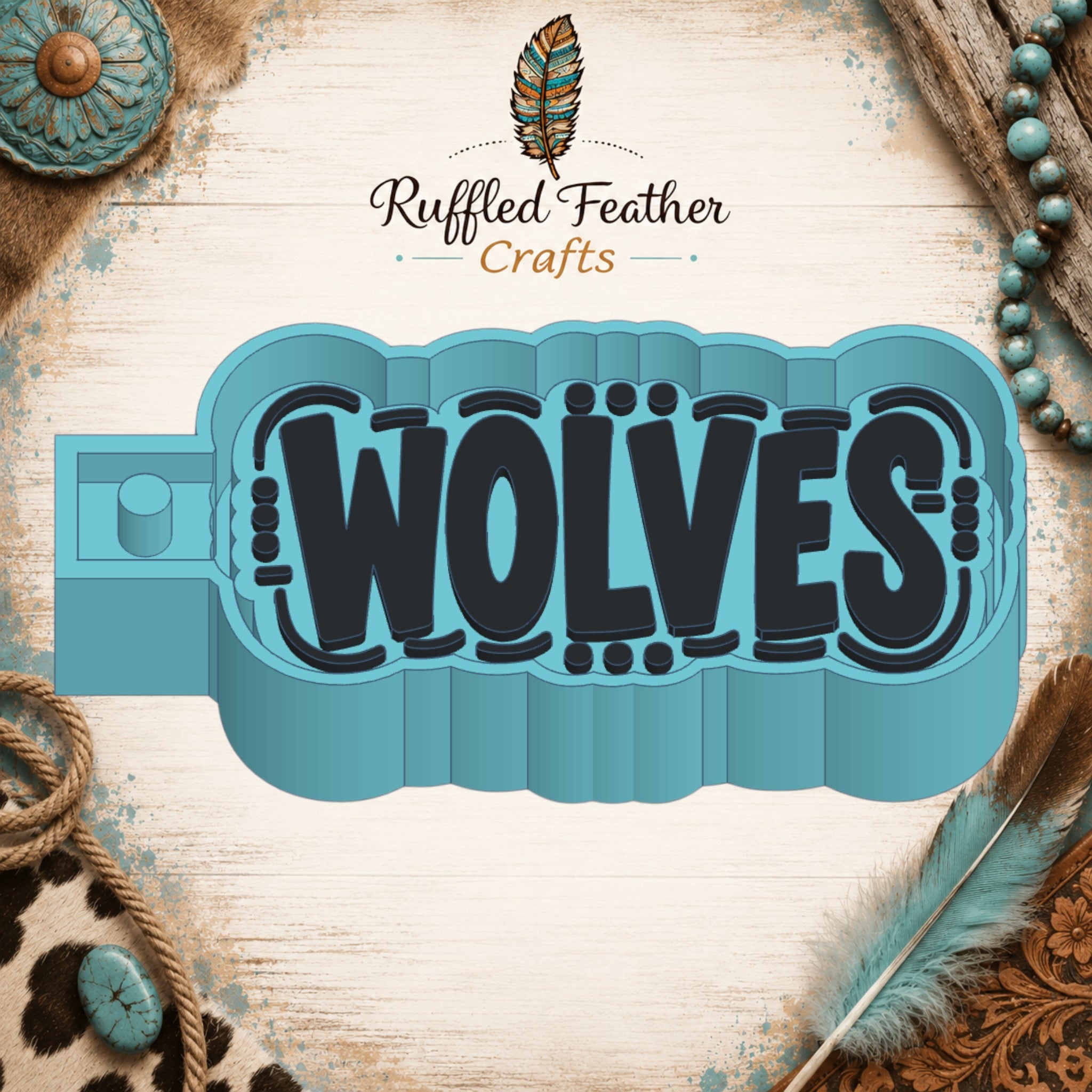 Wolves Freshie Mold